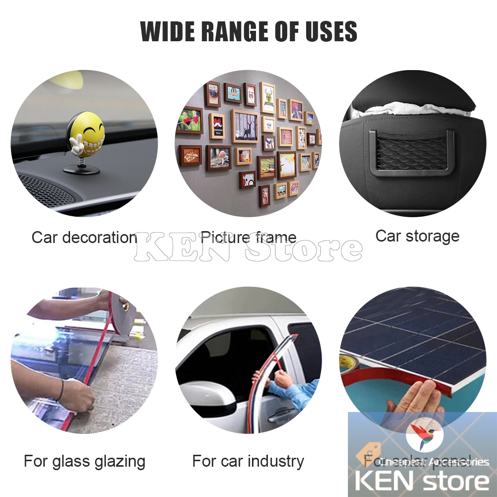 Cuộn băng keo 2 mặt Acrylic trong suốt siêu dính