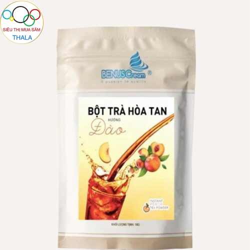 Bột Trà Hoà Tan Hương Đào Cao Cấp