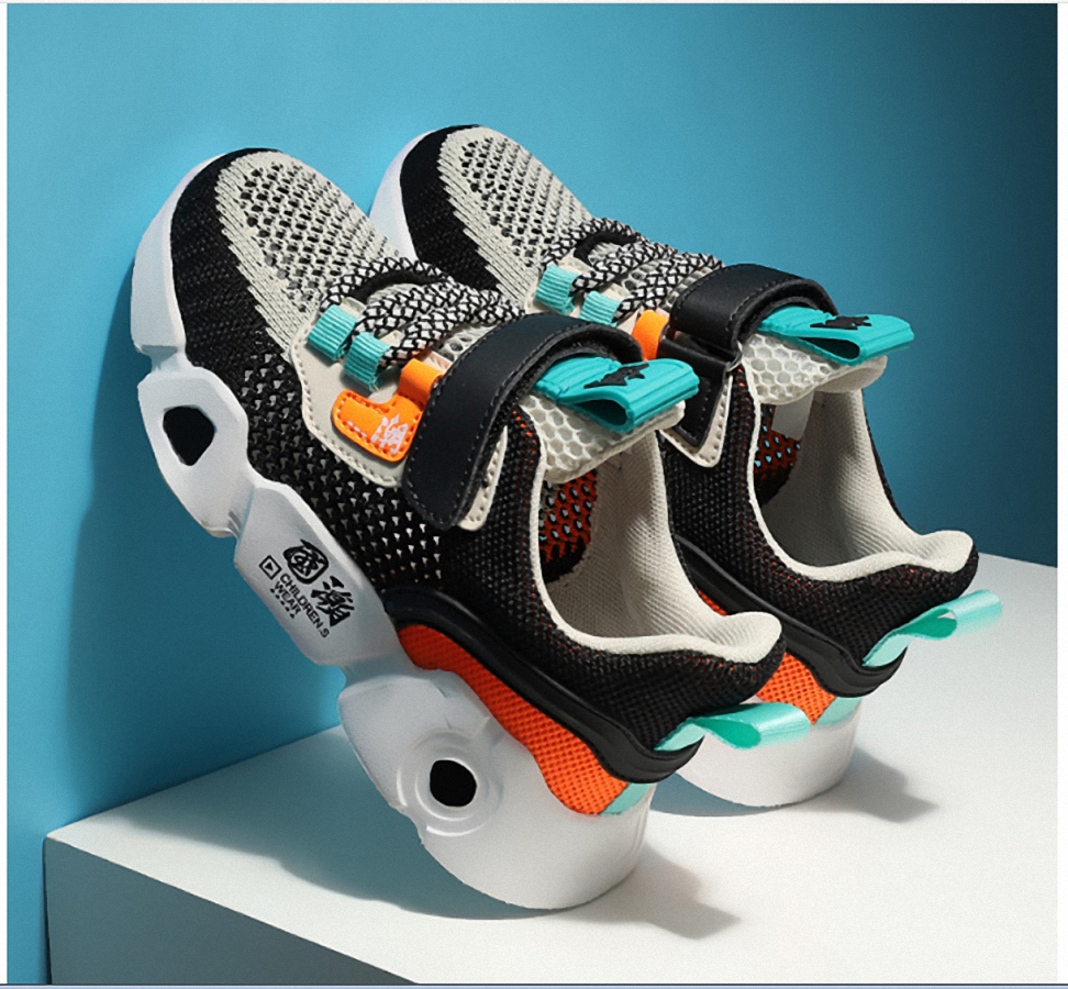 Giày sneaker bé trai siêu nhẹ cao cấp - TT217
