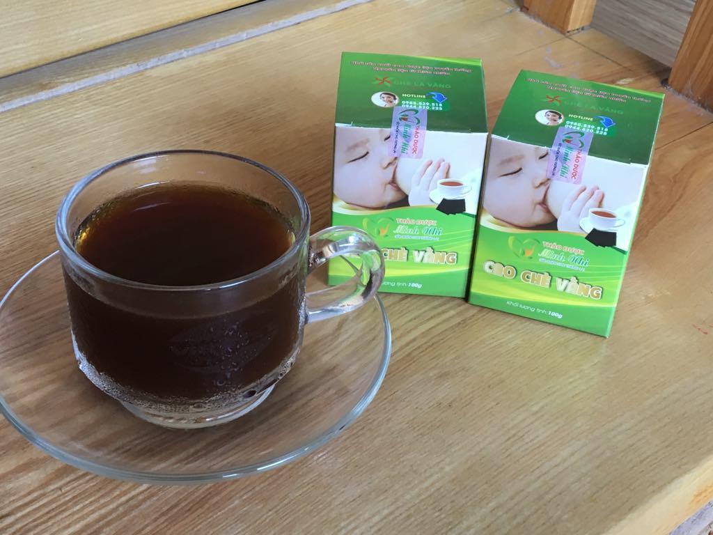Cao chè vằng miếng hộp 500g 25 miếng