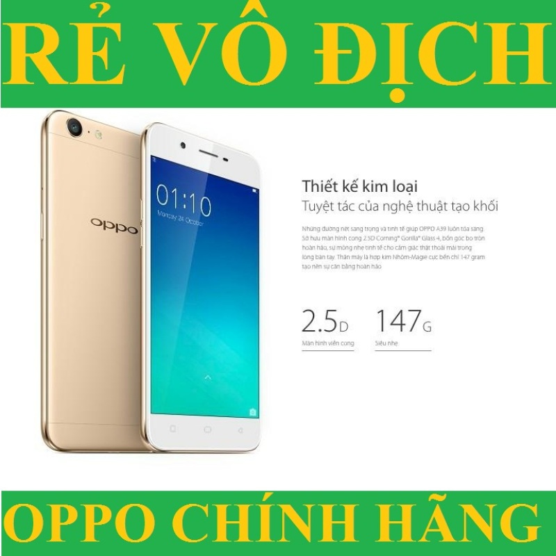 điện thoại Oppo F1s CHÍNH HÃNG 2sim ram 3G/32G mới