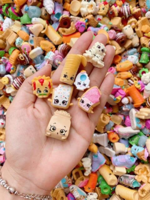 SET (COMBO 40 CON) ĐỒ CHƠI SHOPKIN MÙA 12 CHO BÉ (MIX NGẪU NHIÊN)