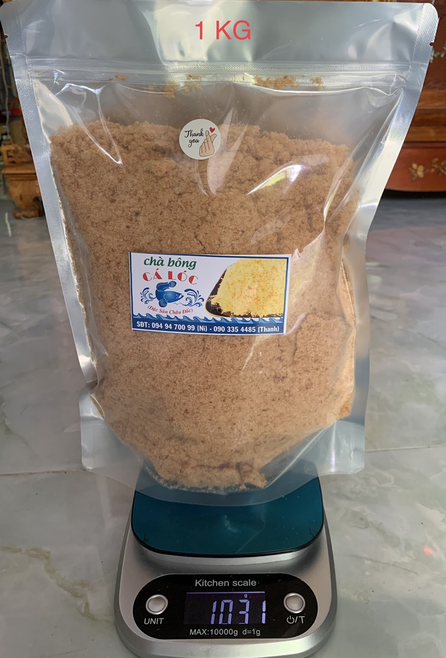 Chà Bông Cá Lóc Đặc Biệt 1KG ( Đặc sản Châu Đốc )