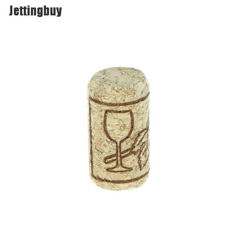 10pcs Straight Bottle Wood Corks Wine Bottle Stoppers Corks Wine Bottle Plug