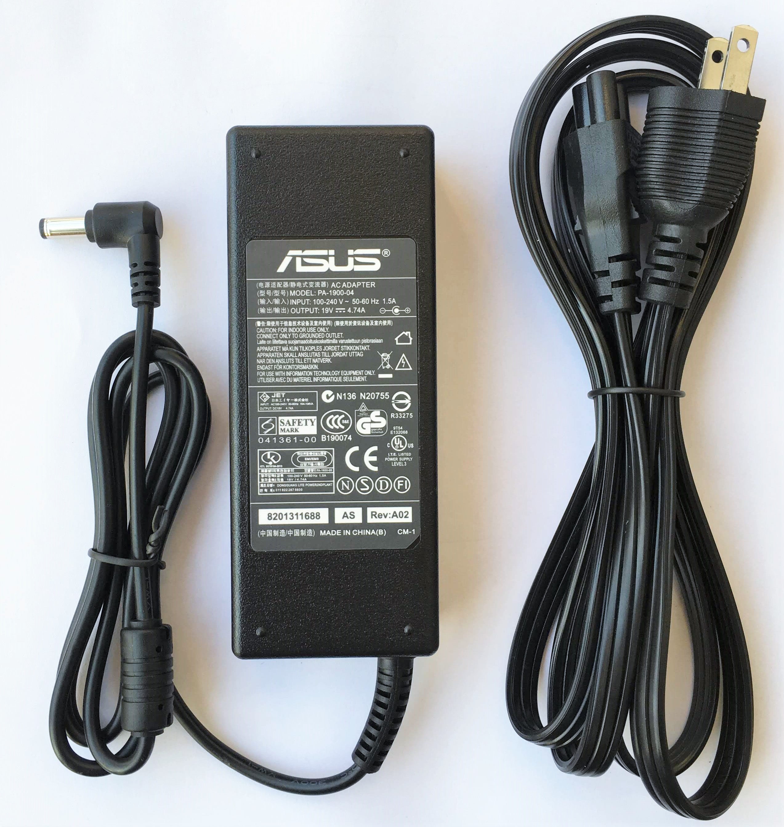 [HCM]Adapter Sạc Laptop Asus 90W 19V 4.74A