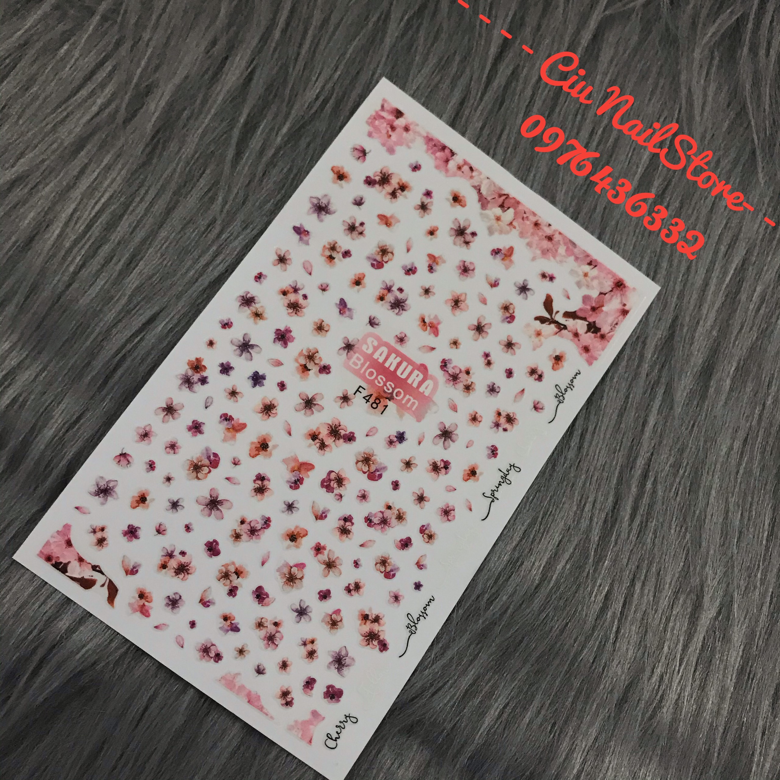 STICKER DÁN MÓNG TAY HÌNH 3