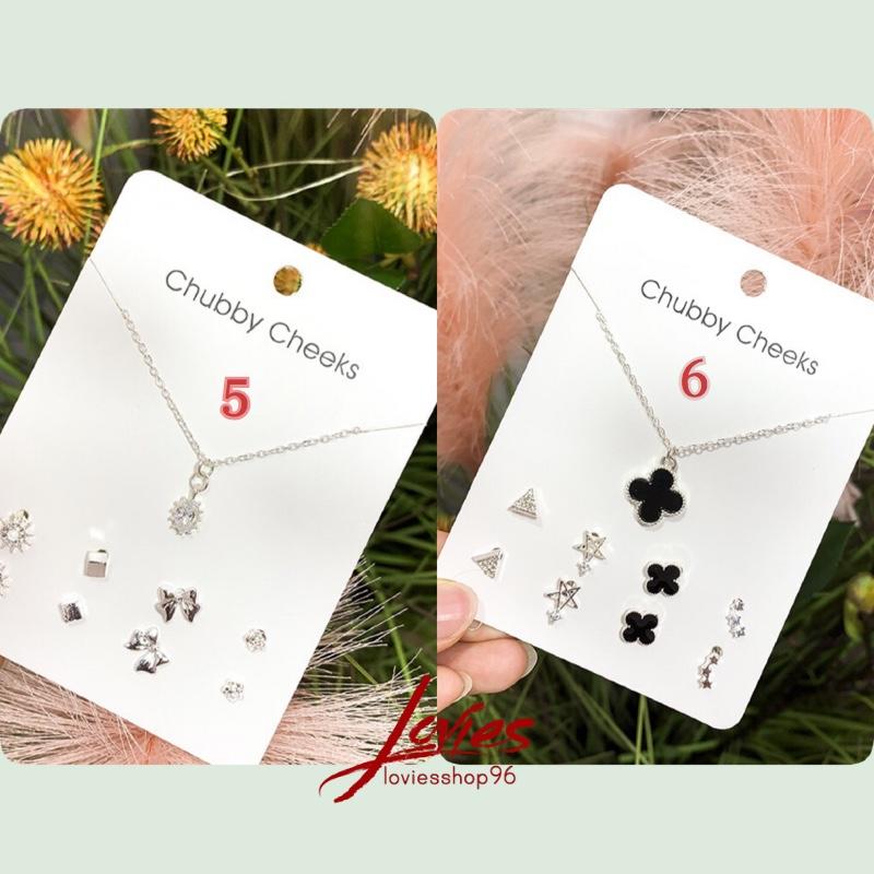 [HCM]SET BỘ BÔNG TAI VÀ DÂY CHUYỀN MẪU MỚI