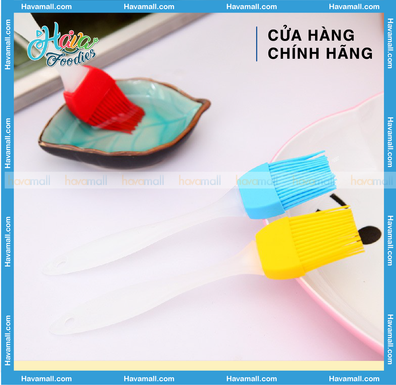 [HCM] 3 Dụng Cụ Nướng Bánh Bằng Silicon Uncle Bills