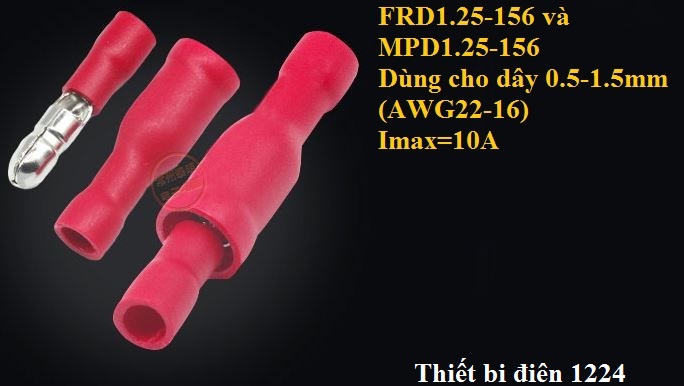 Đầu cos đực MPD hoặc cái FRD Túi 100