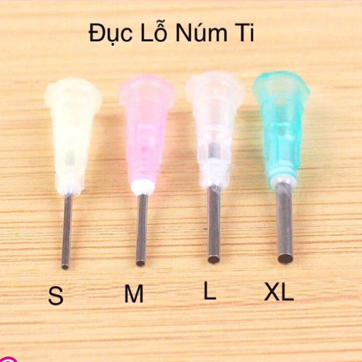 Đồ dùng Đục Lỗ Núm Ty, Dập Lỗ nhiều size núm cho bé