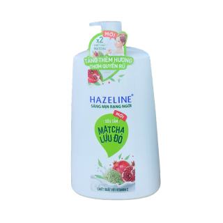 Sữa tắm Hazeline yến mạch dâu tằm matcha hạt lựu 1.2kg sữa tắm dưỡng ẩm sáng da rạng ngời thuần khiết thumbnail