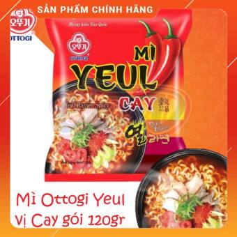 Lốc 5 gói mì yeul cay hàn quốc ottogi gói 120gram