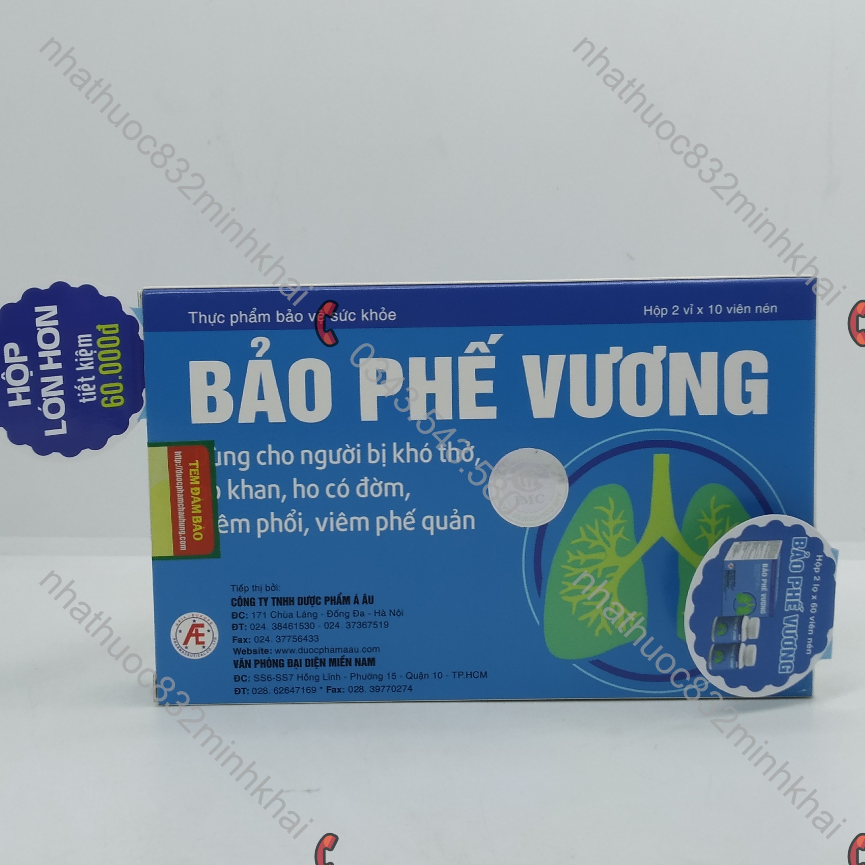 Bảo Phế Vương - Bảo vệ phổi và phế quản