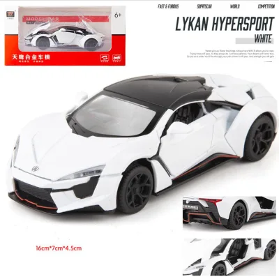 Siêu xe ô tô mô hình kim loại Lykan Hypersport tỷ lệ 1:32 Brand Skyhawk