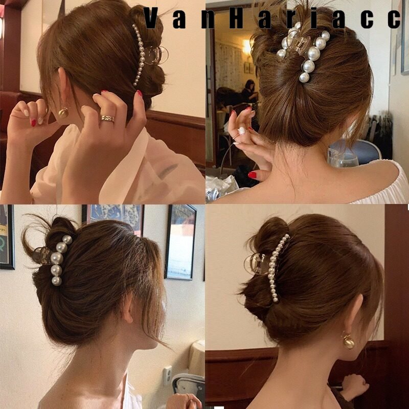 Pearls Hair Clip for women