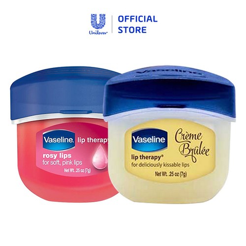 HCM - Sáp Dưỡng Môi Vaseline Lip Therapy – Creme Brulee (7g)