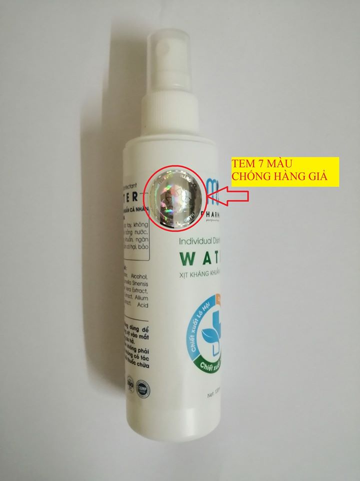 XỊT KHÁNG KHUẨN MC PHARMA CHAI 120ml