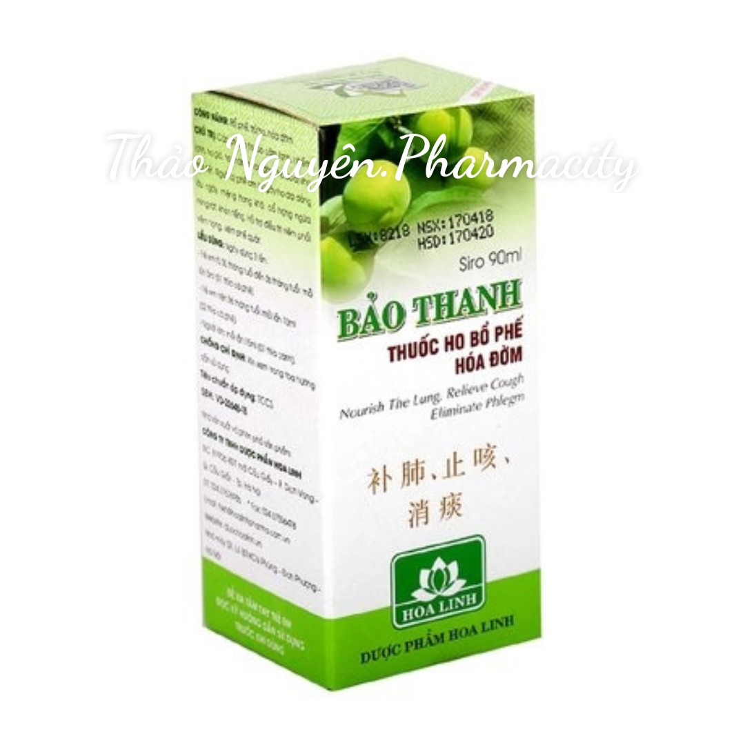 SIRO HO BẢO THANH chai 90ml