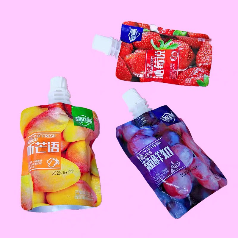5 TÚI THẠCH HOA QUẢ DAI GIÒN THƠM NGON
