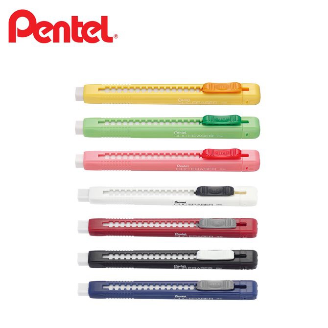 [HCM]BÚT GÔM ĐẨY / RUỘT GÔM PENTEL ZE80 (NHIỀU MÀU)