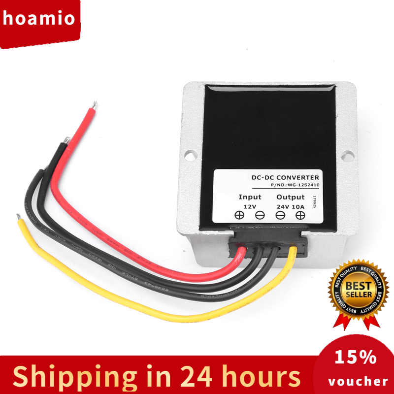 DC12V to 24V 10A 240W Step Up Converter Boost Voltage Regulator Module Waterproof IP68