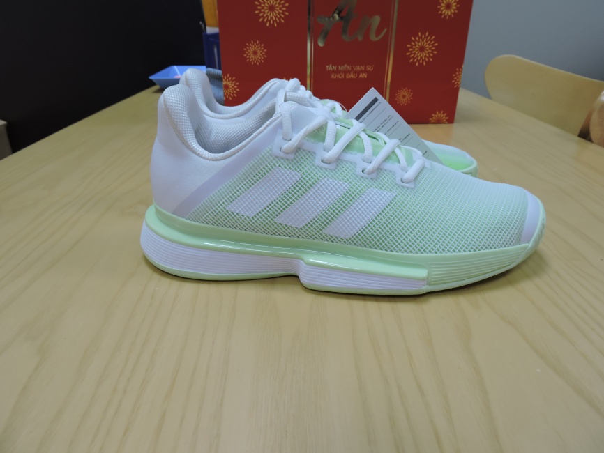 Giày Thể Thao Tennis Nữ Chính Hãng / Adidas SoleMatch Bounce M G26790 / Hải Hàng Hiệu giá rẻ