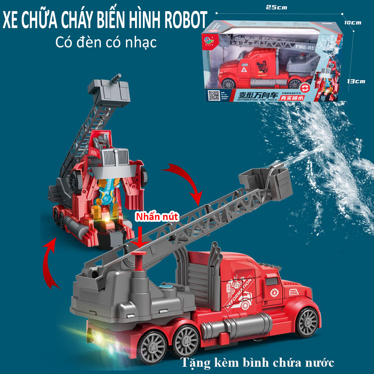 [HCM]Đồ chơi robot biến hình thành xe ô tô - đồ chơi robot  đồ chơi trẻ em điều khiển