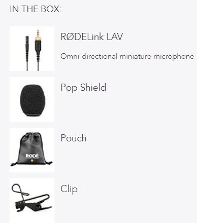 [HCM]Micro cài áo RODE RodeLink Lav - Bảo hành 12 tháng