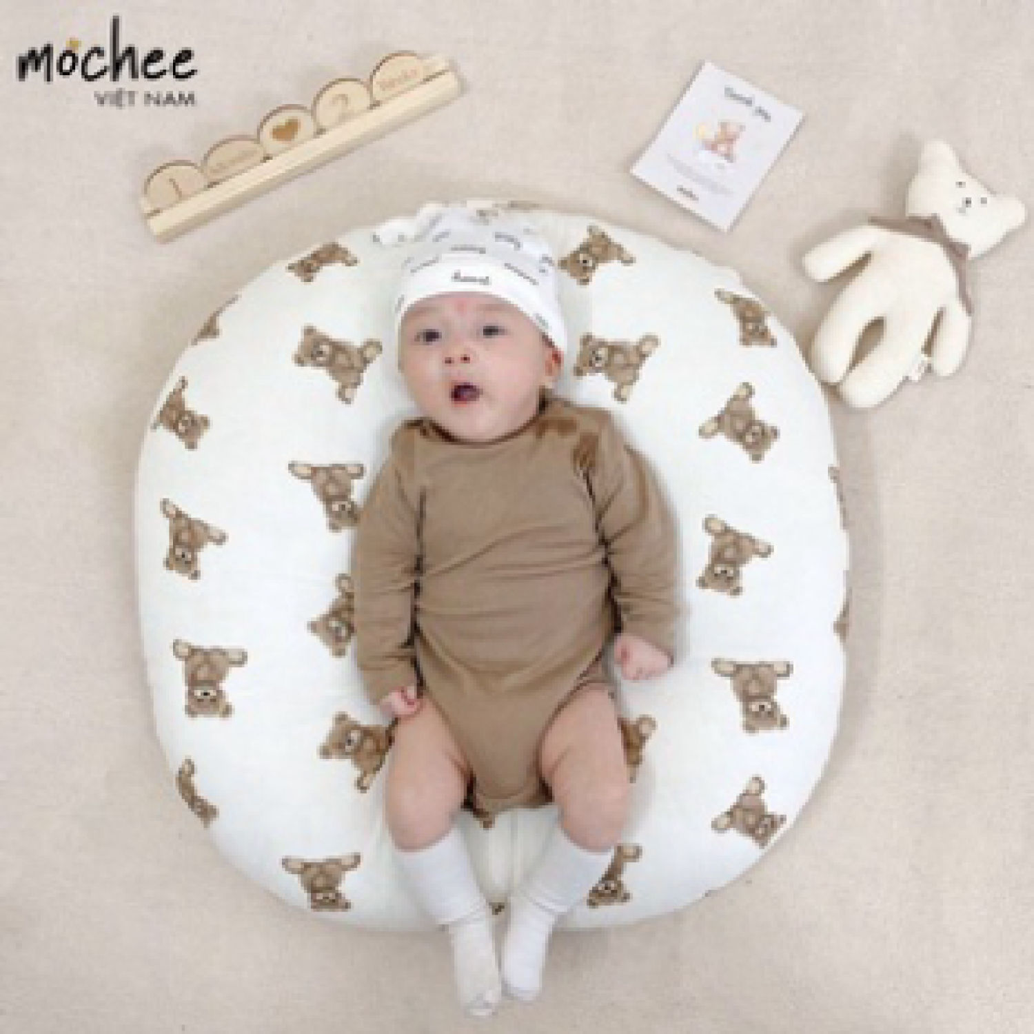 Gối Chống Trào Ngược MUSLIN Mochee