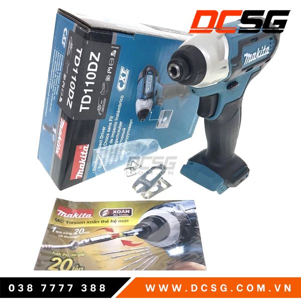 Máy bắn vít 12v max Makita TD110DZ(Thân Máy Chưa Pin Sạc)