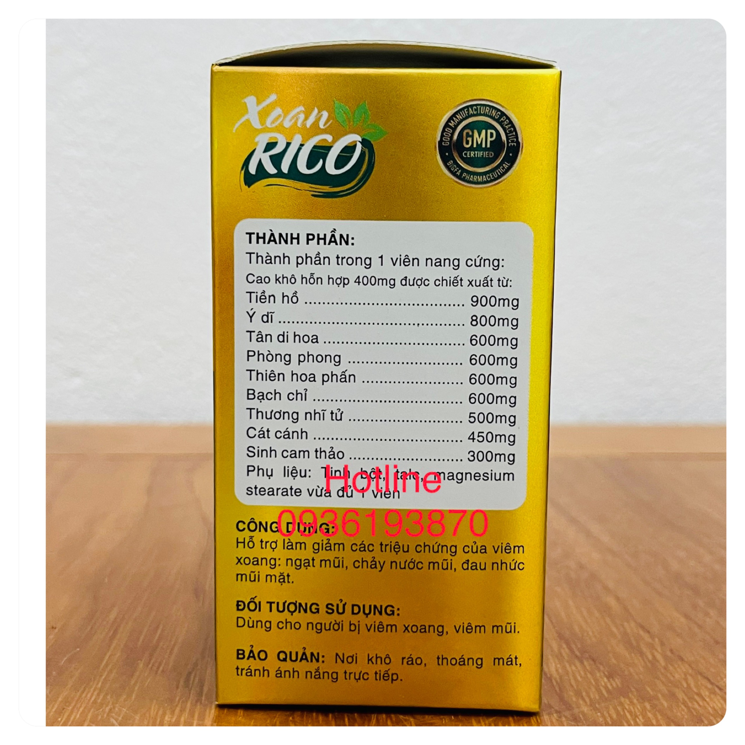 XOAN RICO - Uống và Xịt
