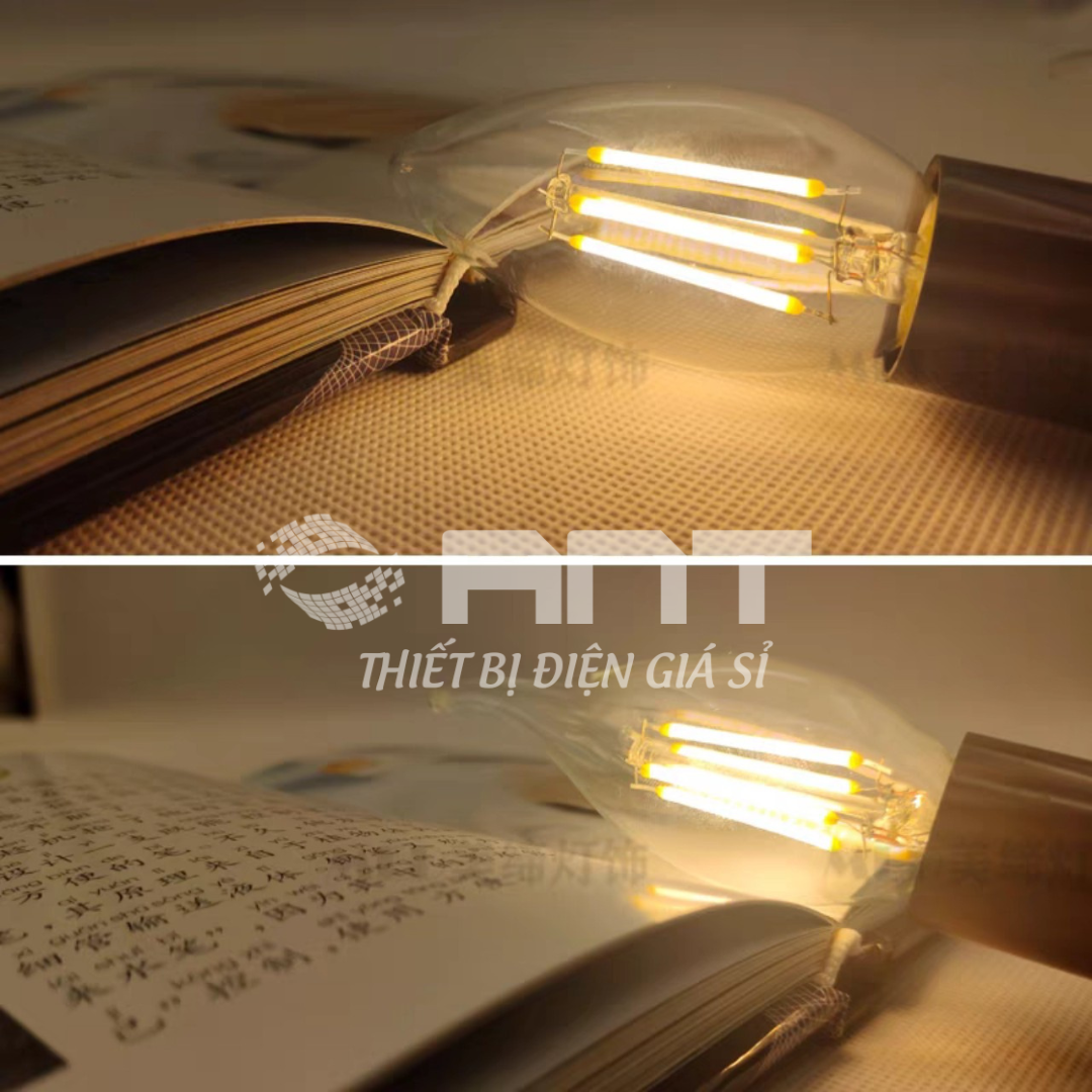 E27/E14 socket 4W led vegetable ball C35 Edison bulb
