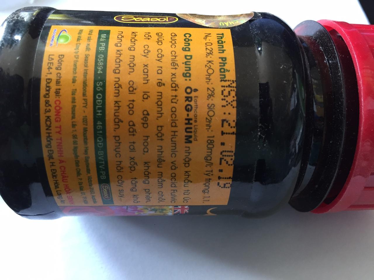 ORG-HUM Ra rễ Bật Mầm 100ml