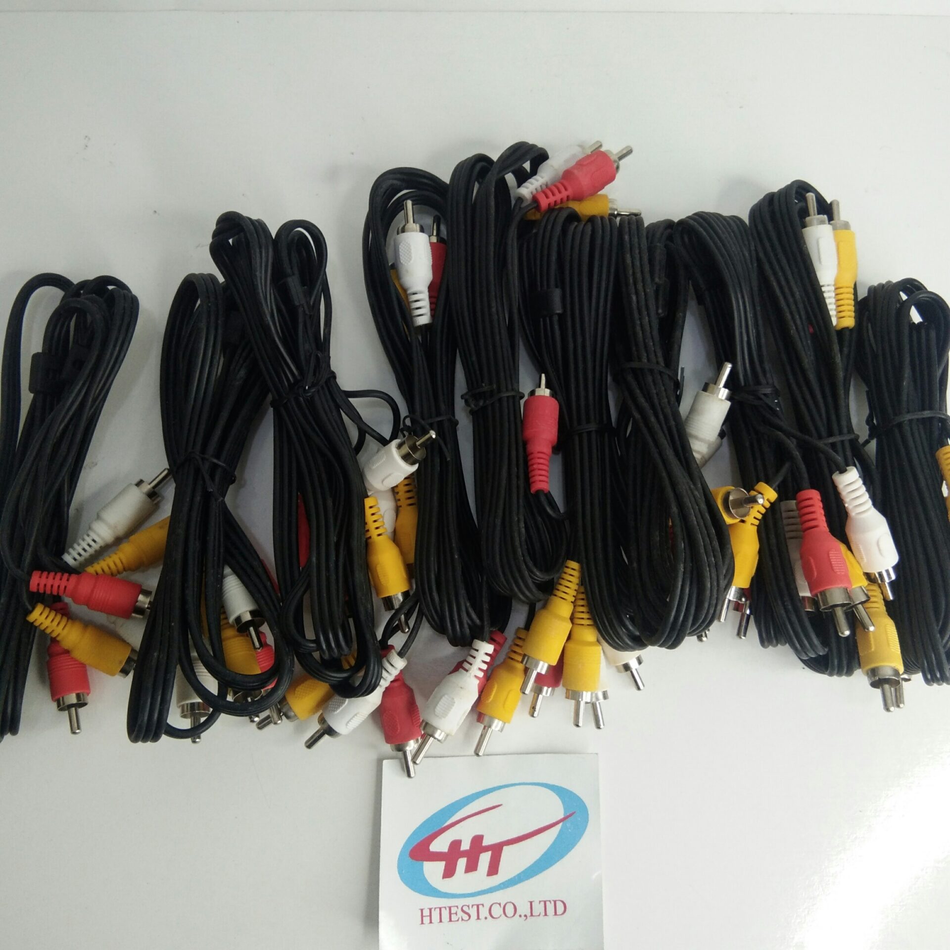 Dây AV 6 đầu chiều dài 1.5M/ Đen, không bọc - SP000051