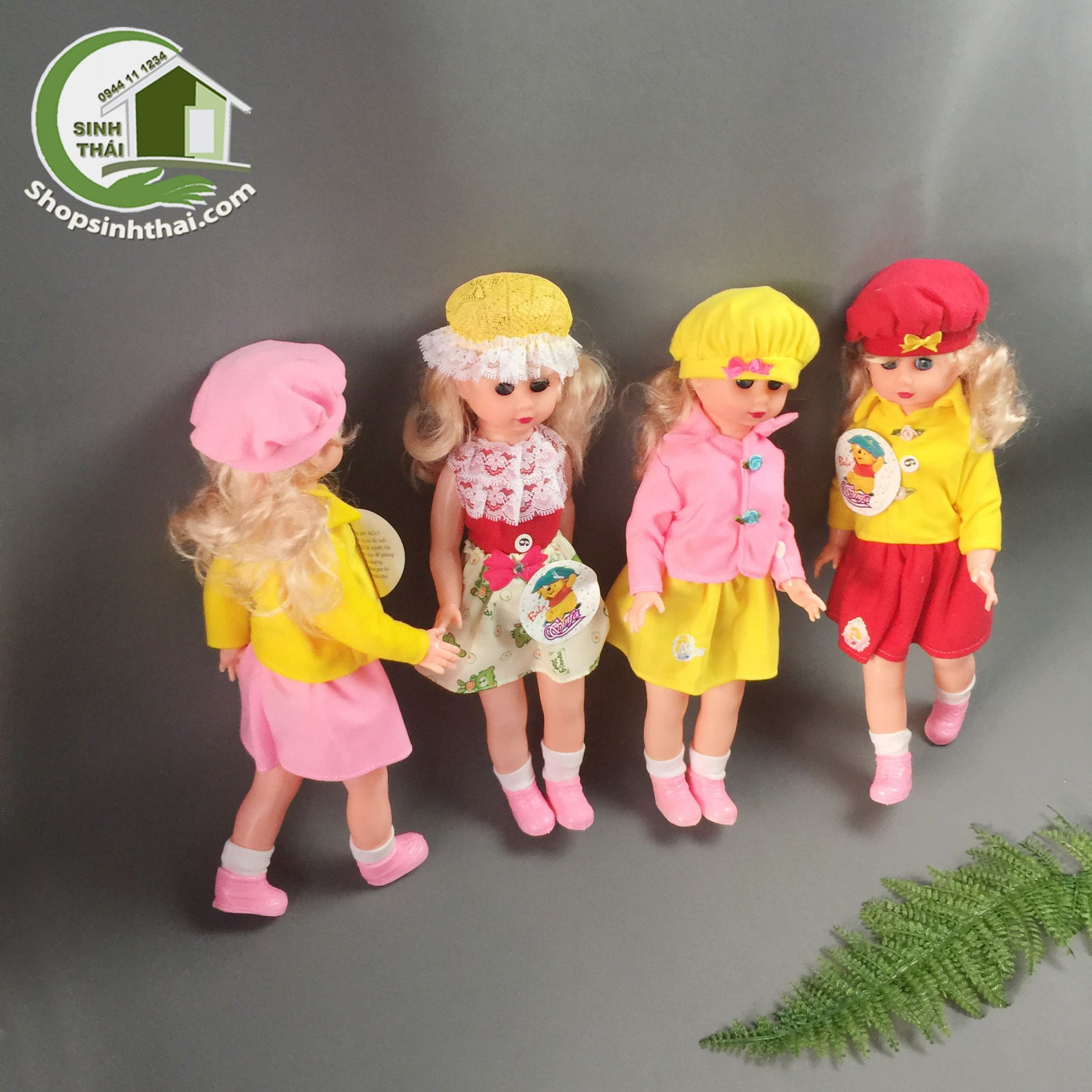 [HCM]Búp bê em bé lớn có nhạc 40cm x 12cm