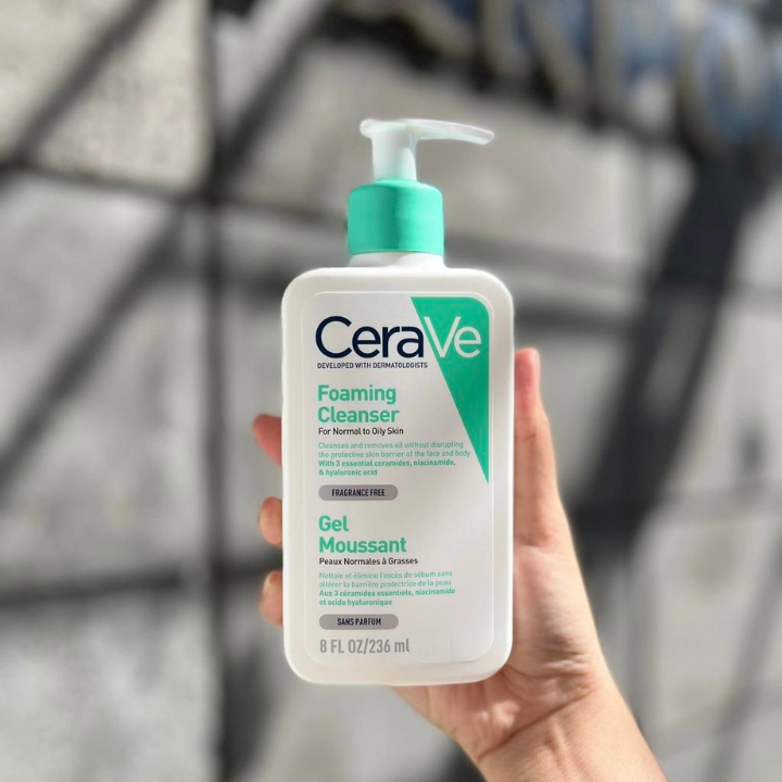 Sữa Rửa Mặt Sạch Sâu, Dưỡng Ẩm Cerave 236ml