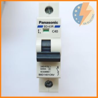 Cầu Dao Tự Động PANASONIC MCB 1P (CB 1 tép) dòng BBD 6kA