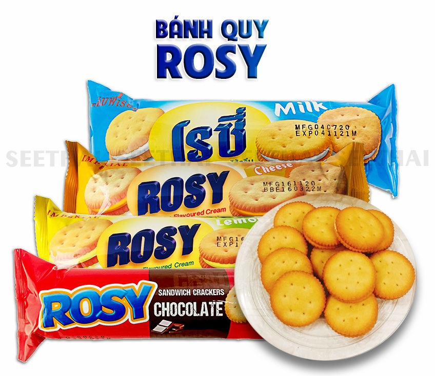 Bánh Quy Rosy 100gr Thái Lan - Xuất xứ : Thái Lan