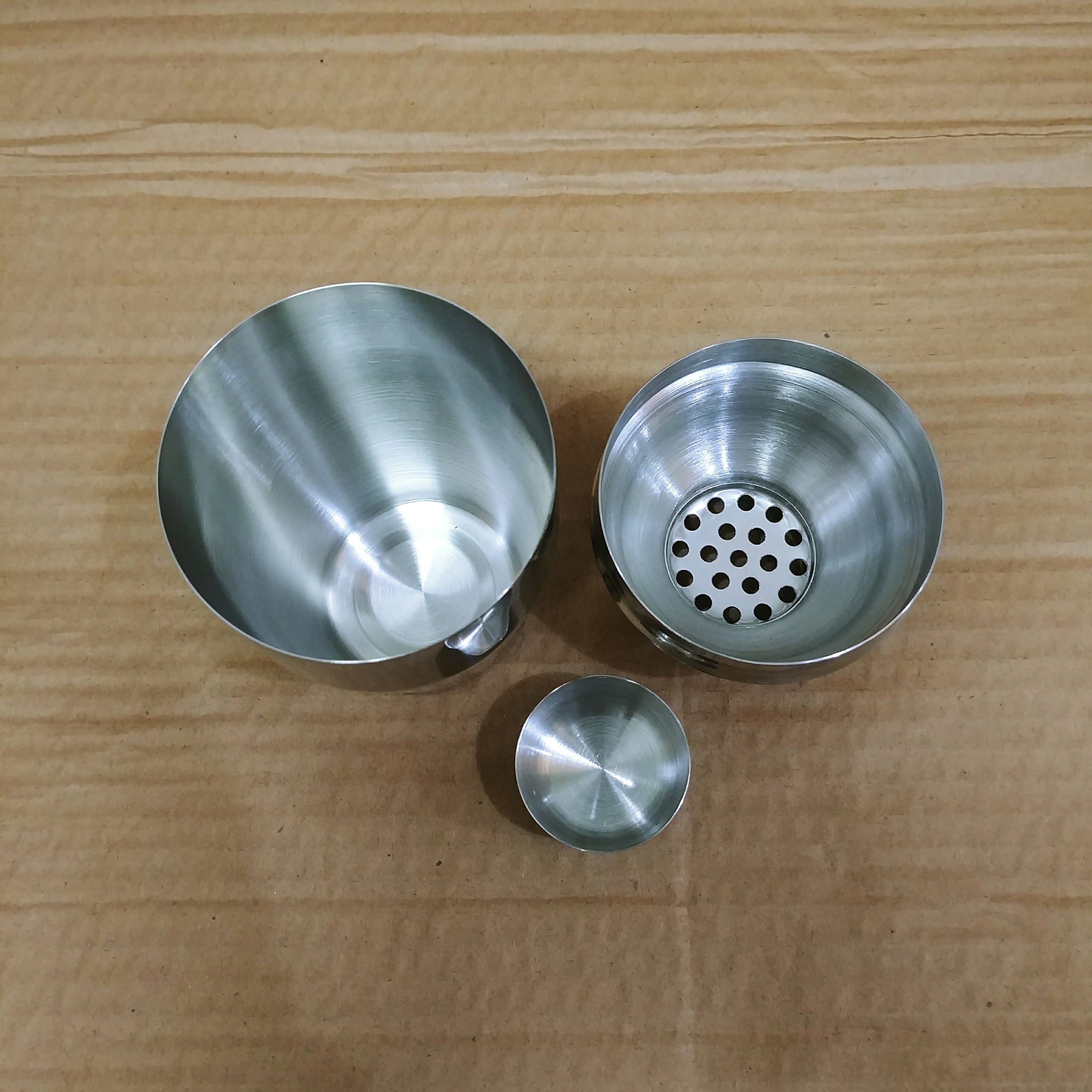 [HCM]BÌNH LẮC INOX PHA CHẾ COCKTAIL - SHAKER INOX 350ML