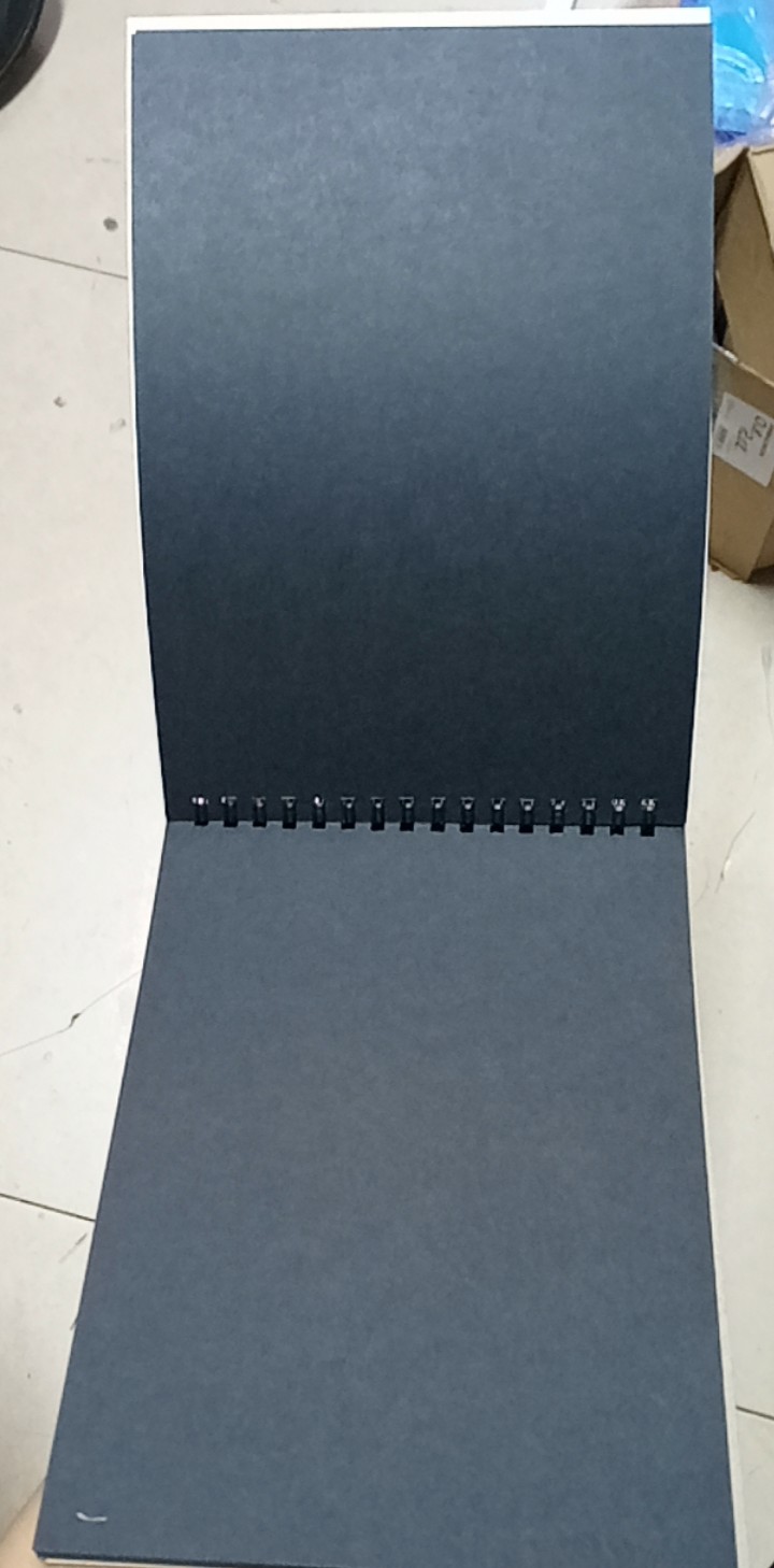 sổ giấy đen A5 150gsm (30 tờ)