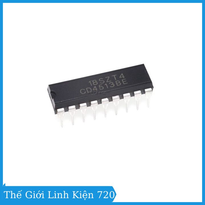 IC CD4513 DIP18 18 chân cắm