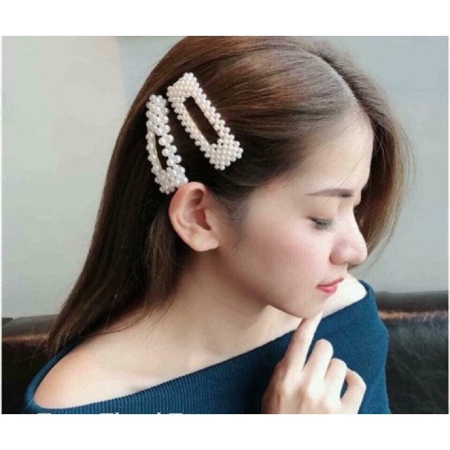 Set 4 kẹp tóc hàn quốc