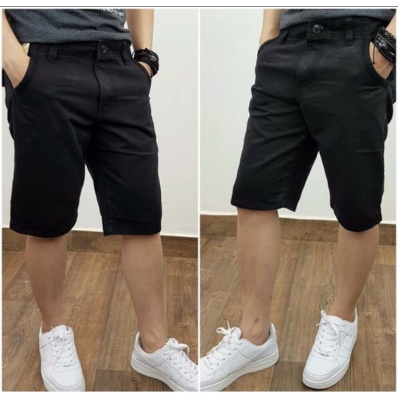 [HCM]Quần short kaki vải mịn đẹp cao cấp( dây kéo)