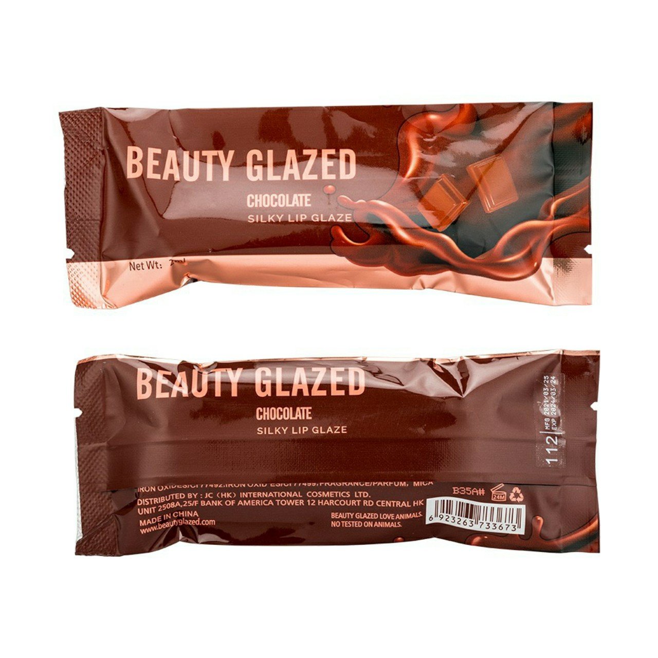 SON KEM LÌ MÀU MƯỚT MÔI CHOCOLATE