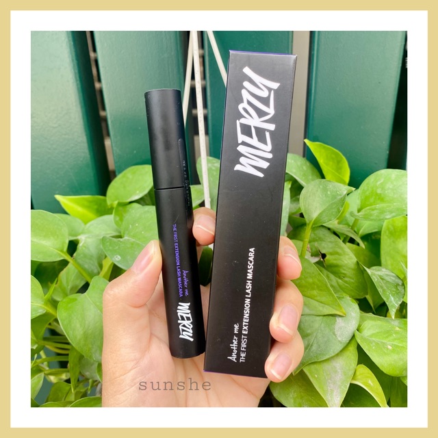 Mascara làm dày mi, chống trôi, không lem suốt ngày dài merzy the first mascara chính hãng - 9826