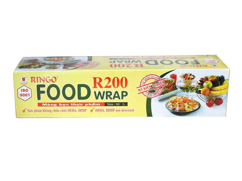 Màng bọc thực phẩm, bọc trái cây RINGO R200 [30cm x 120m]