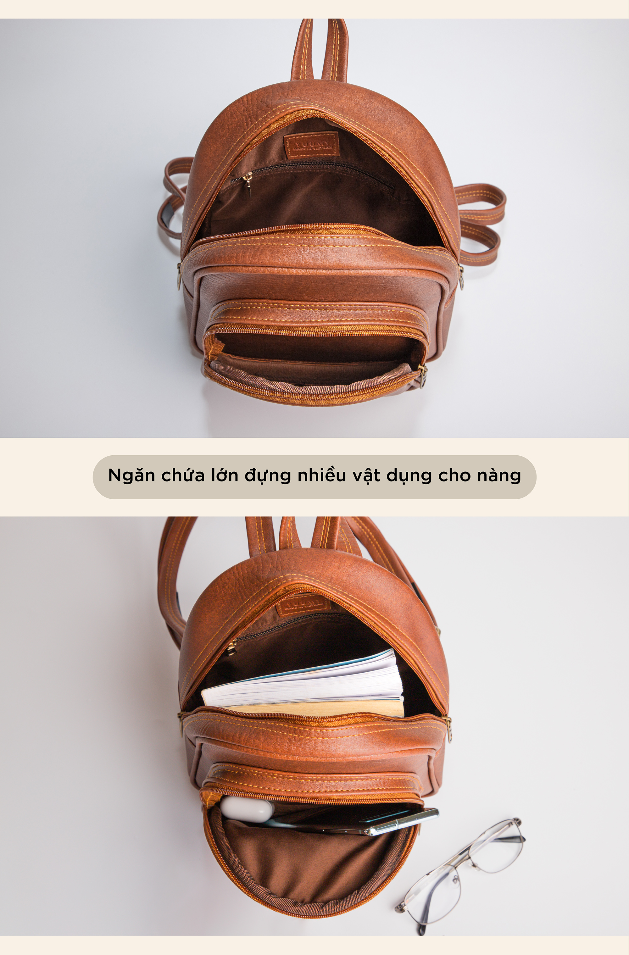 (BH CHÍNH HÃNG 1 NĂM) Balo nữ thời trang YUUMY YBA4