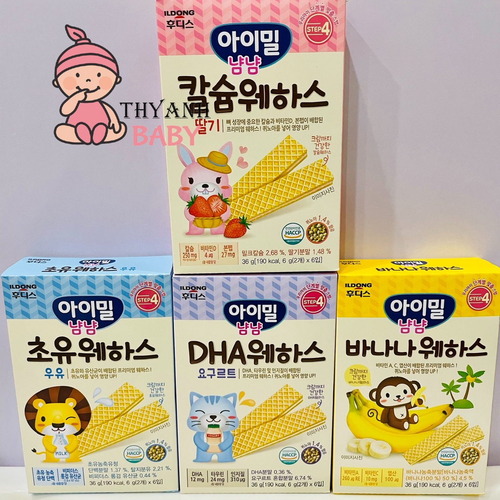 Bánh Xốp ildong Hàn Quốc Cho Bé