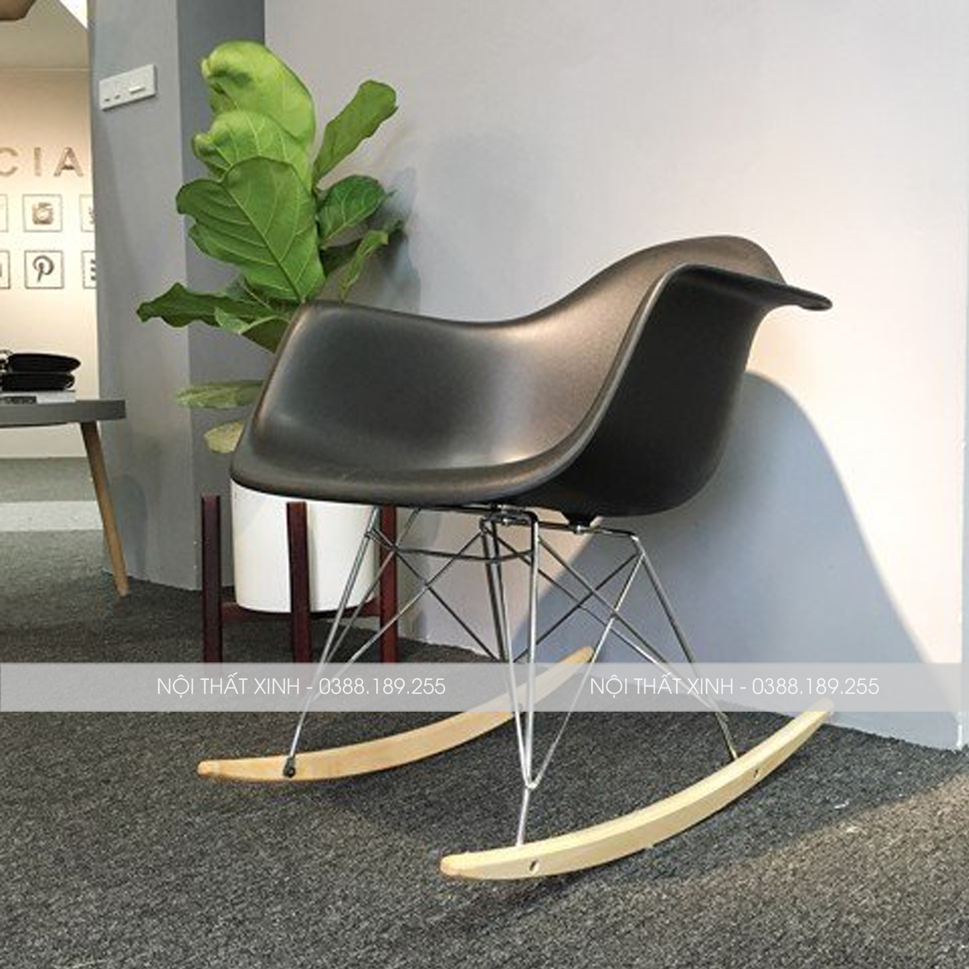 [GHẾ THƯ GIÃN] Ghế thuyền Eames bập bênh