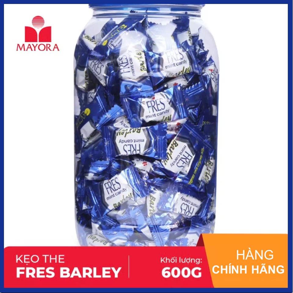Kẹo Fres Barley (Xanh Dương) Hủ 600G